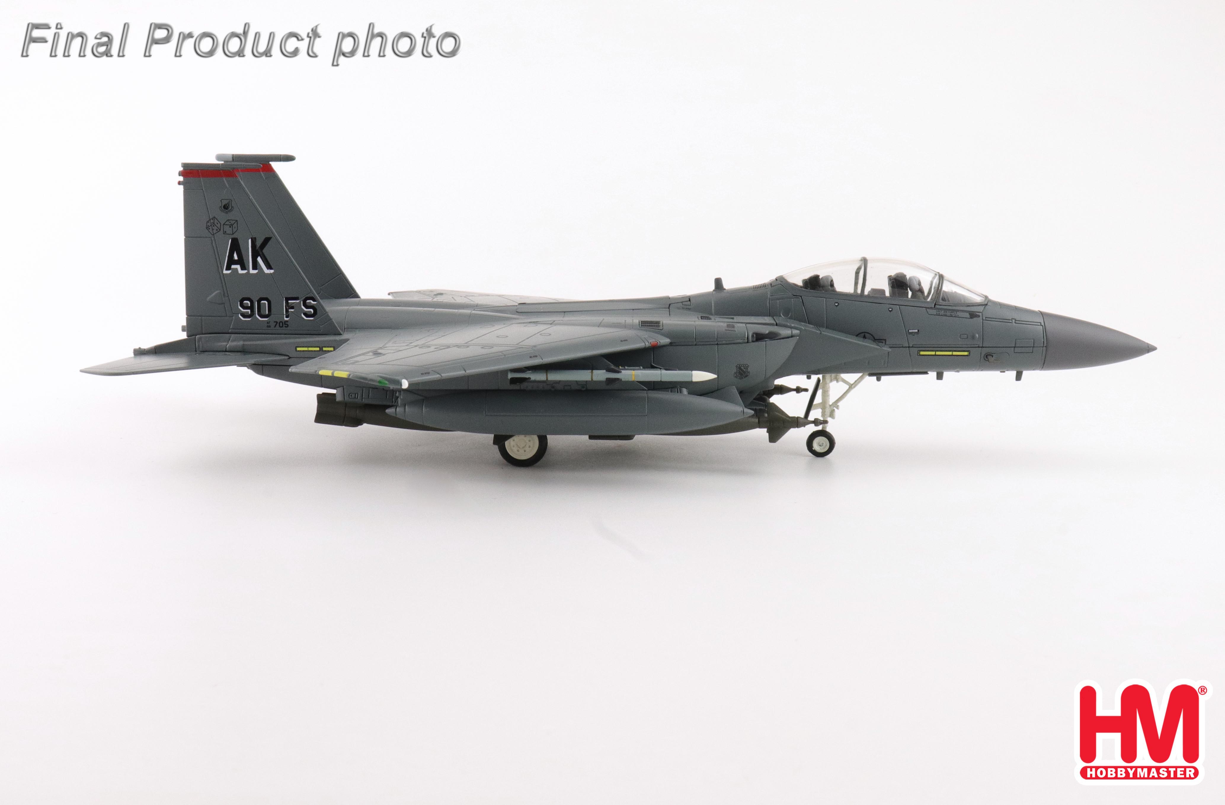 F-15E Strike Eagle 88-0705, 90th FS CO Jet, August 2005